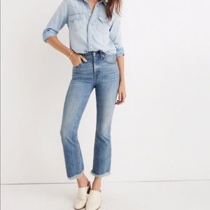 Madewell Cali Demi boot jeans